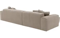 Goossens loungebank lago bruin stof - 8252191-{merk}-lago-bank-stof-bruin-01